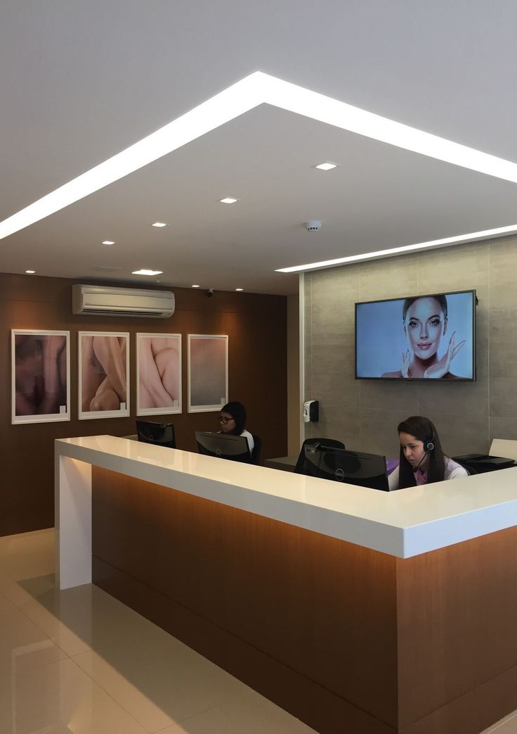 dental clinic reception design