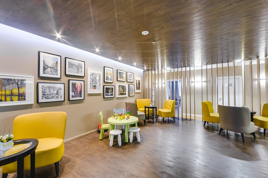 dental clinic reception design