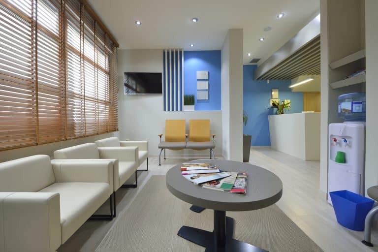 dental clinic reception design