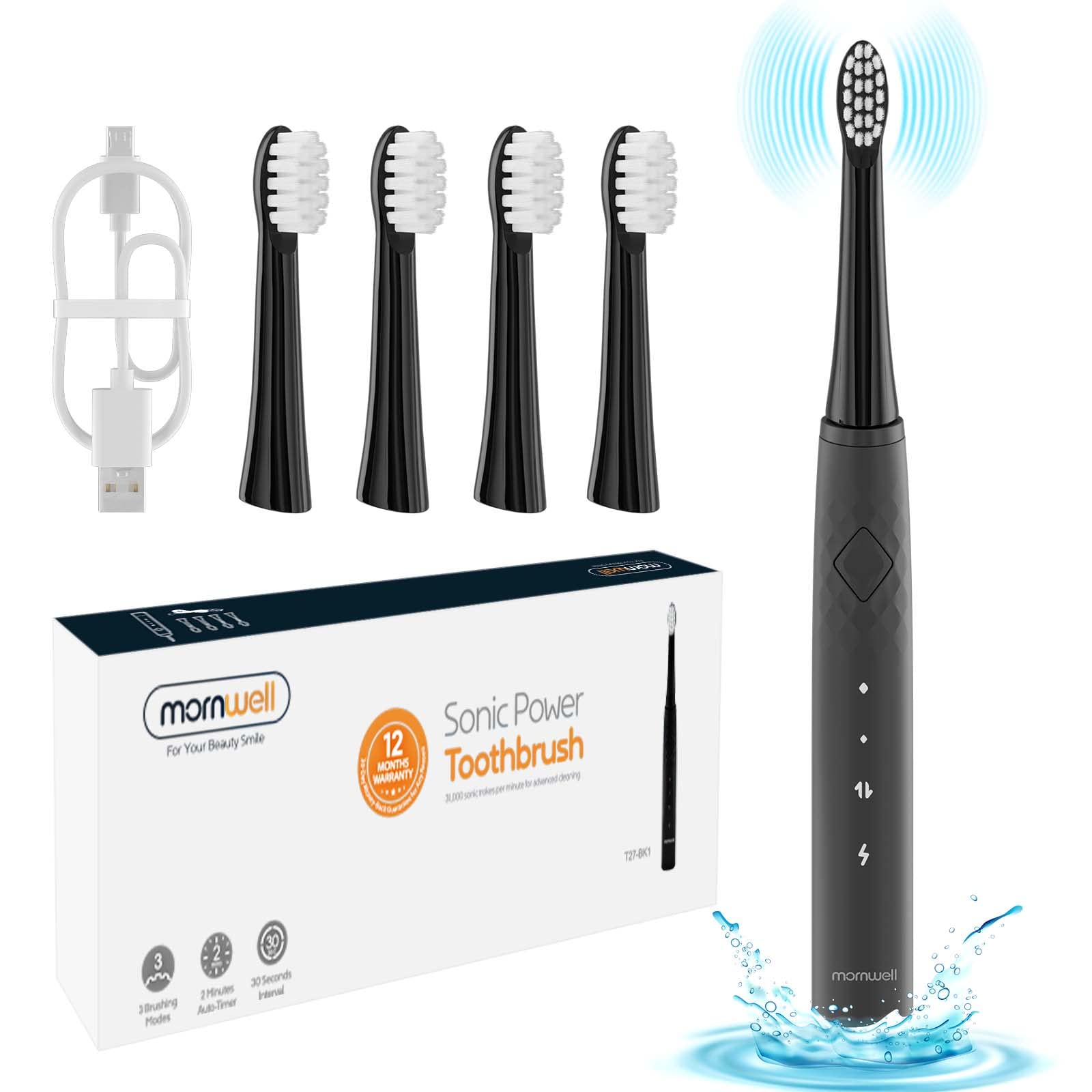 Mornwell Sonic Electric Toothbrush T27