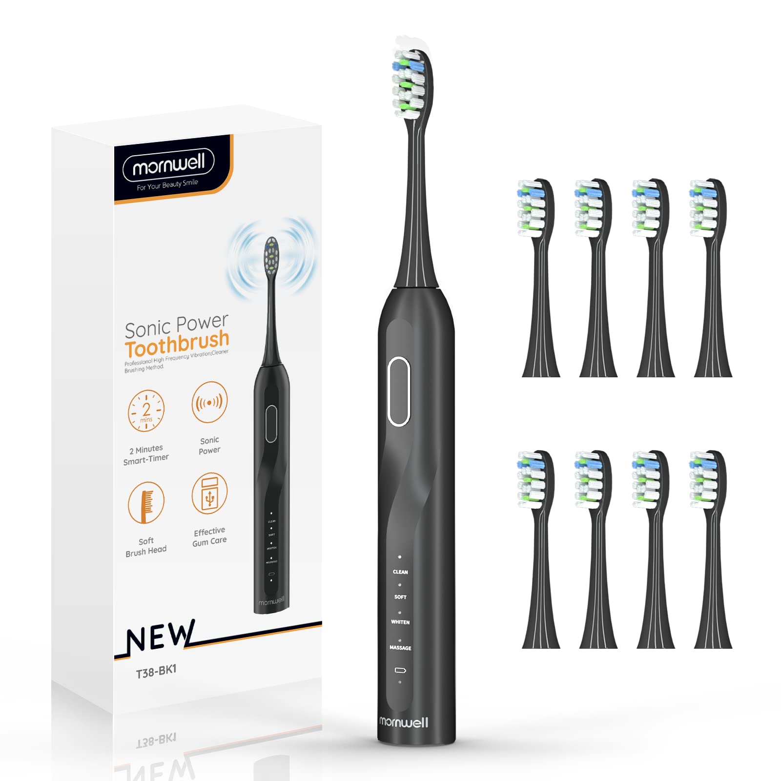 Mornwell Sonic Electric Toothbrush